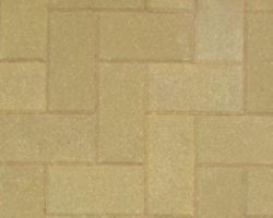 Buff Block Paving